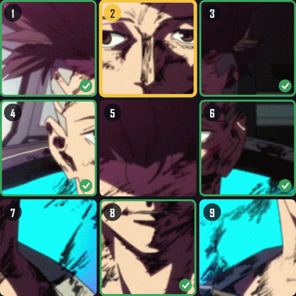 Art Puzzle example: swap the numbered tiles to rebuild the artwork.