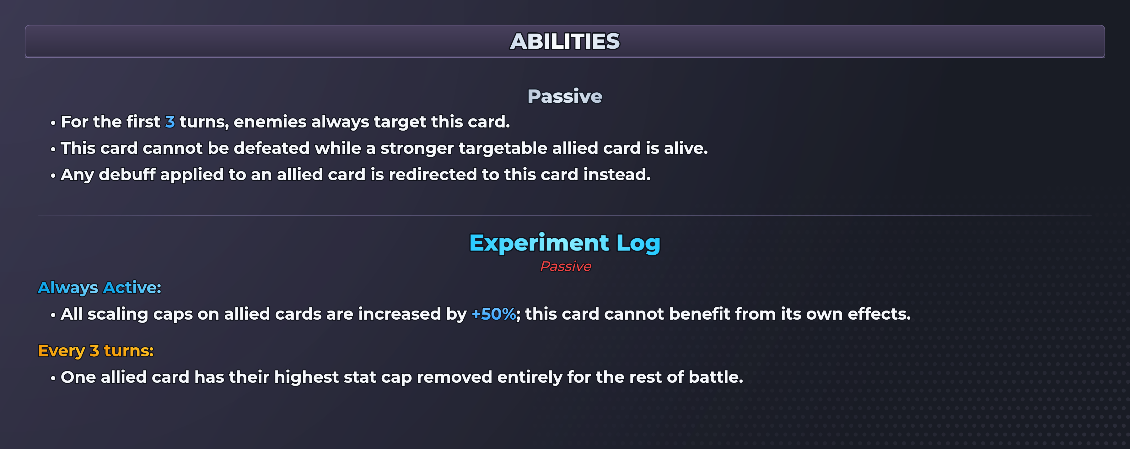 Agnes abilities