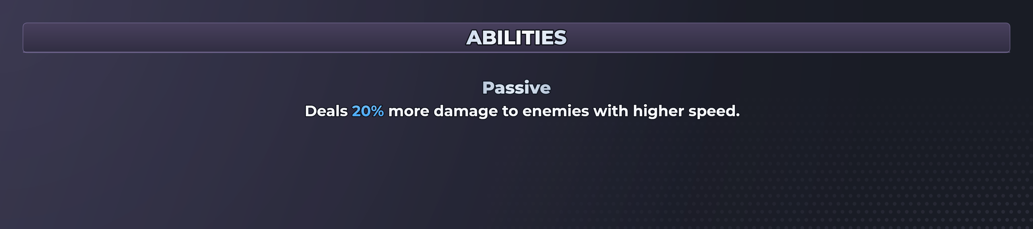 Aoi Todo (Pre-Training) abilities