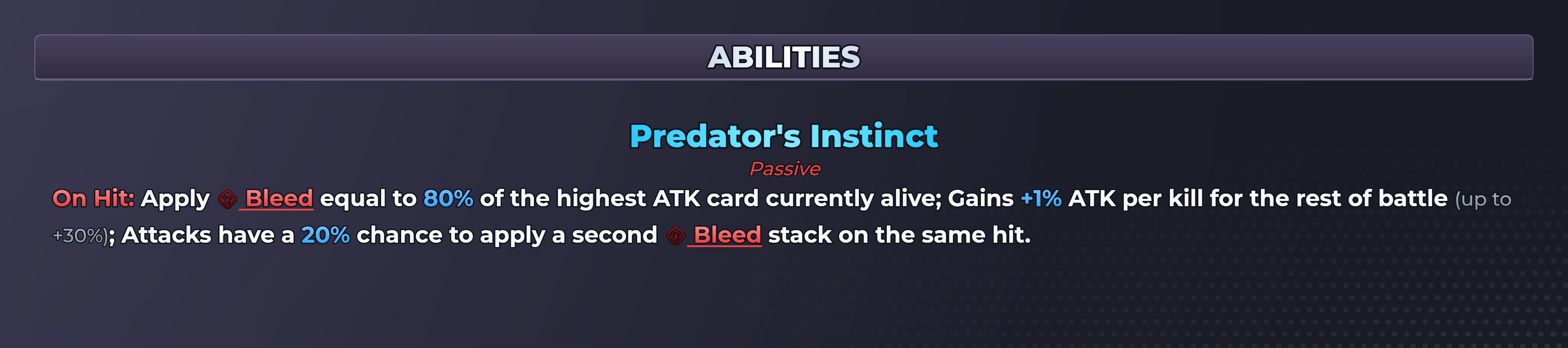 Beru abilities