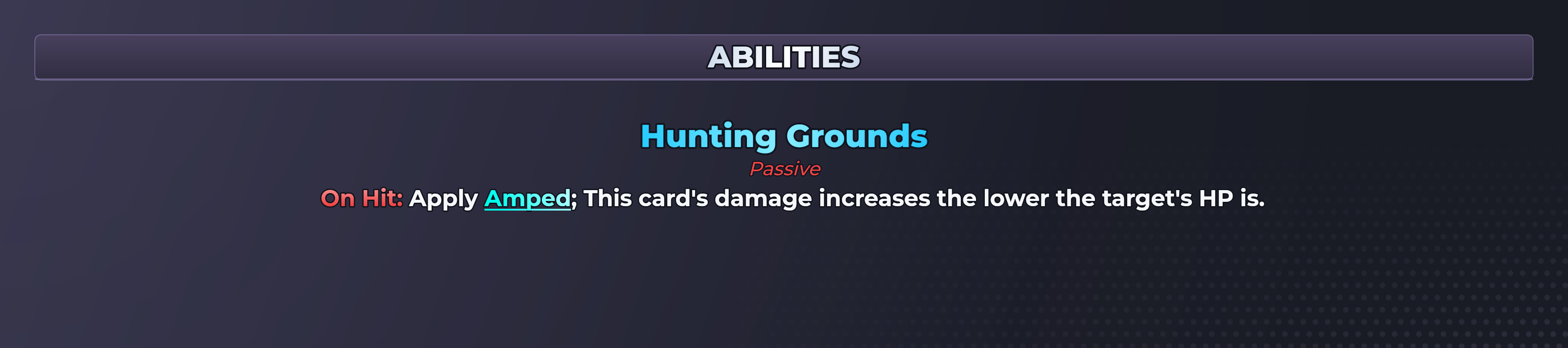 Delta abilities