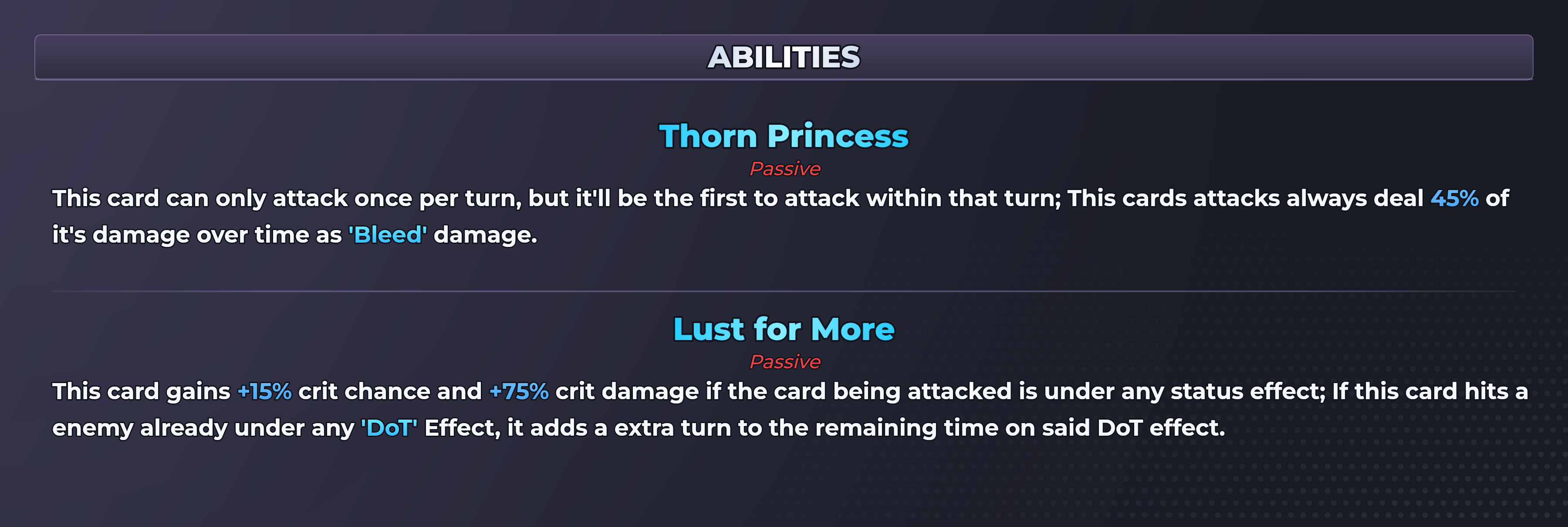 Yor Forger (Thorn Princess) abilities