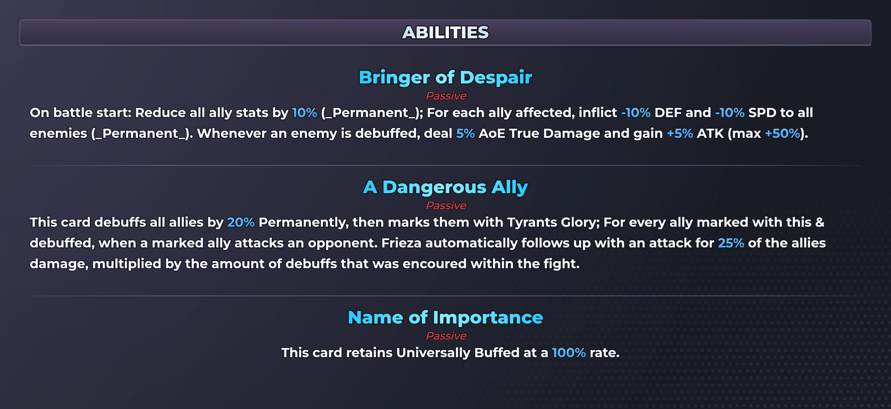 Golden Frieza abilities