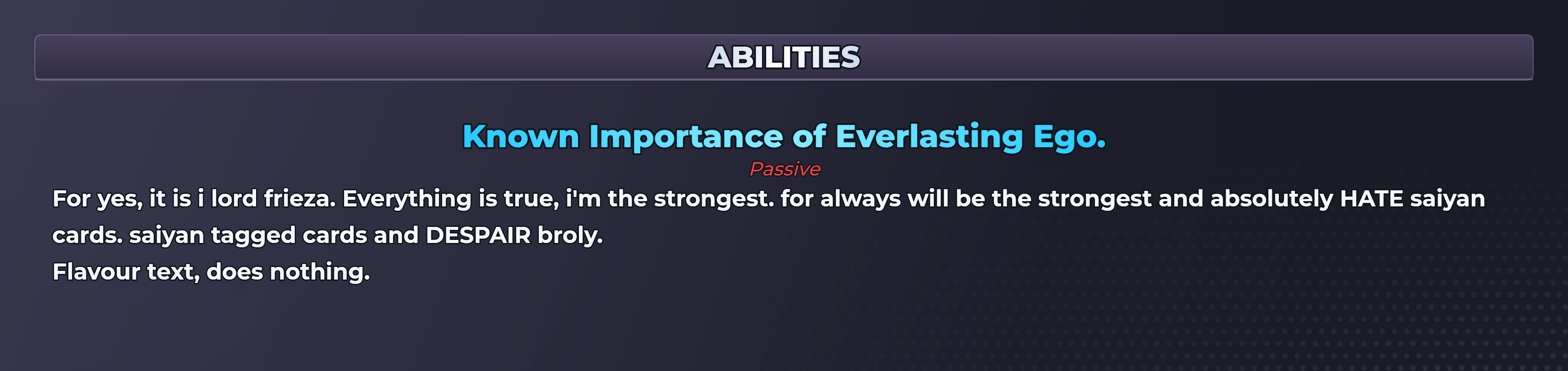 Frieza abilities