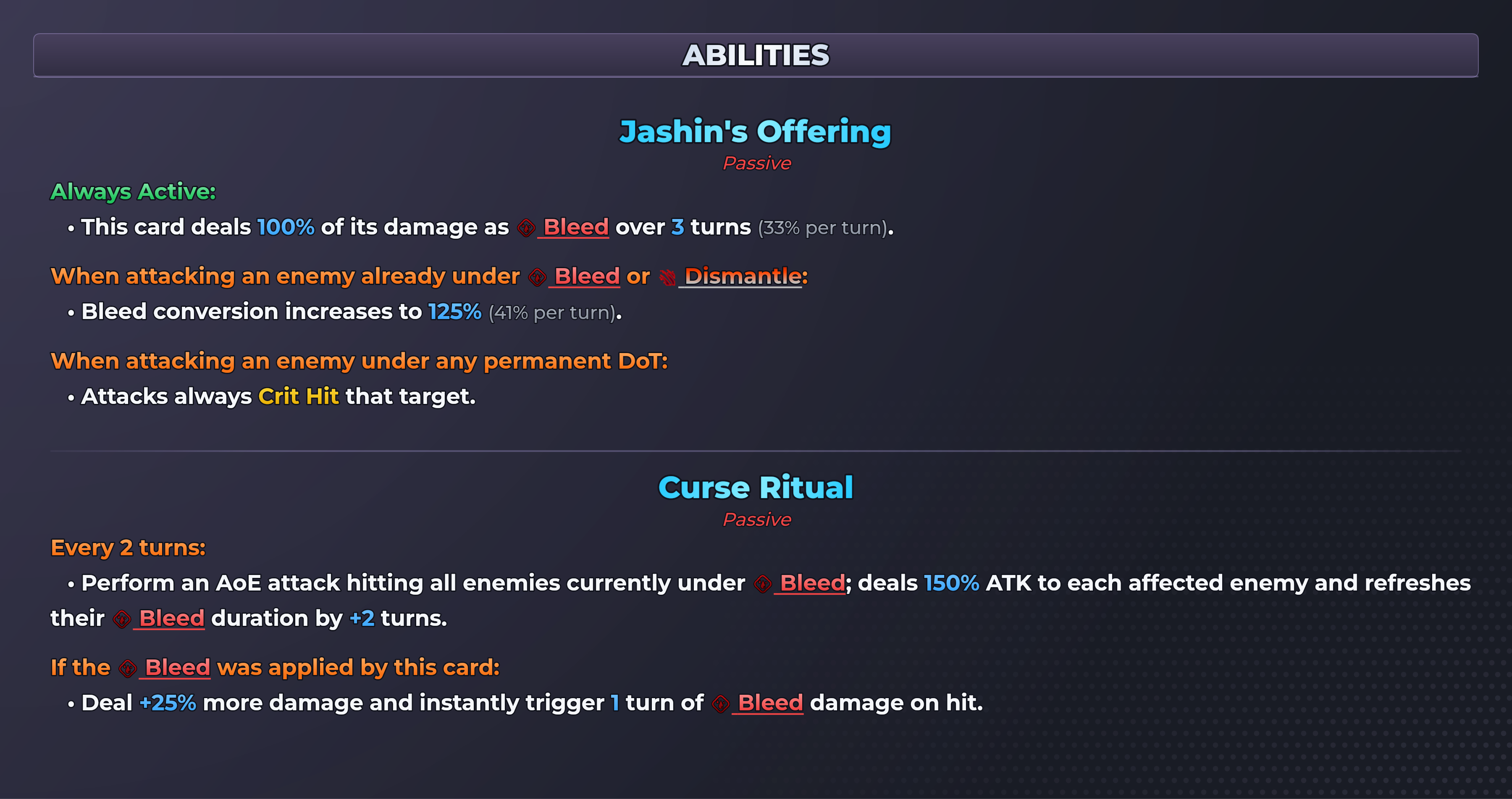 Hidan; Bloodthirsty Killer abilities