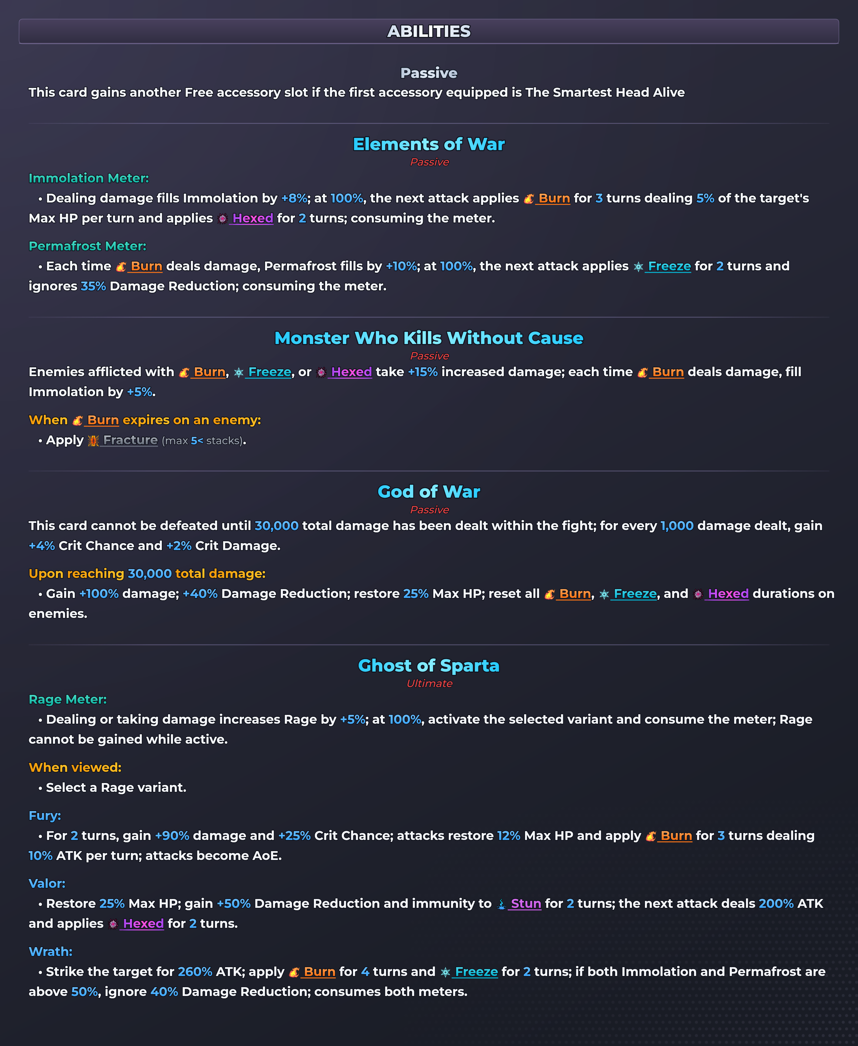 Kratos (God of War) abilities