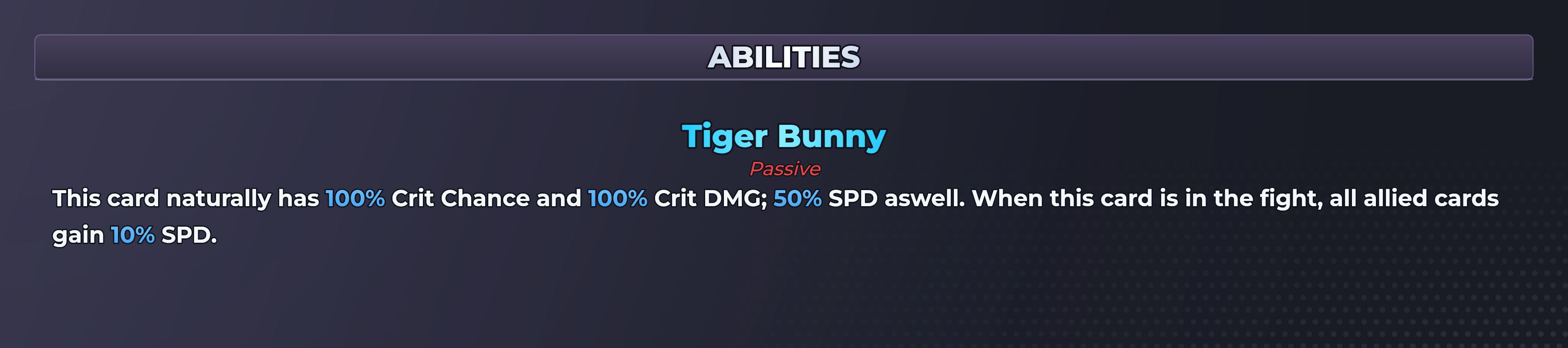 Mirko abilities