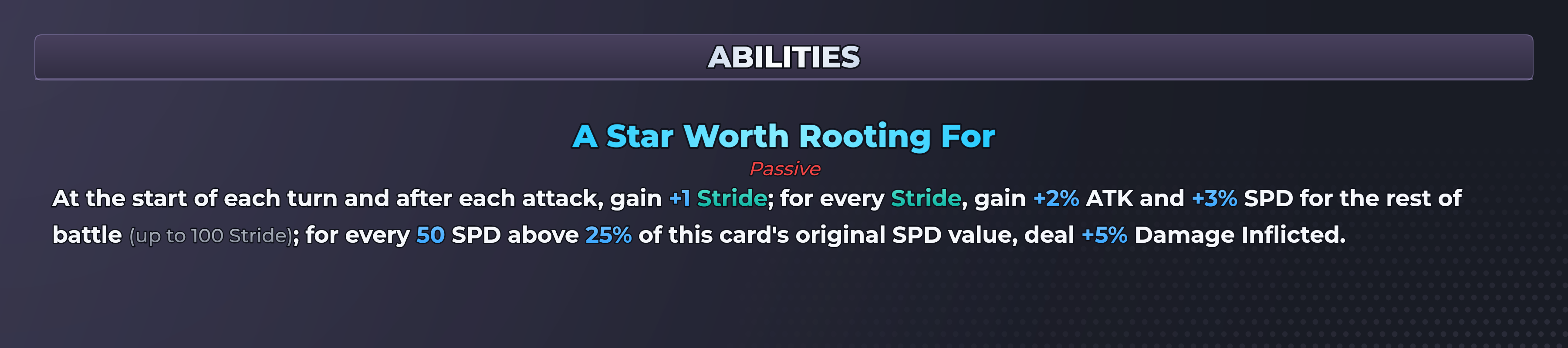 Oguri Cap abilities