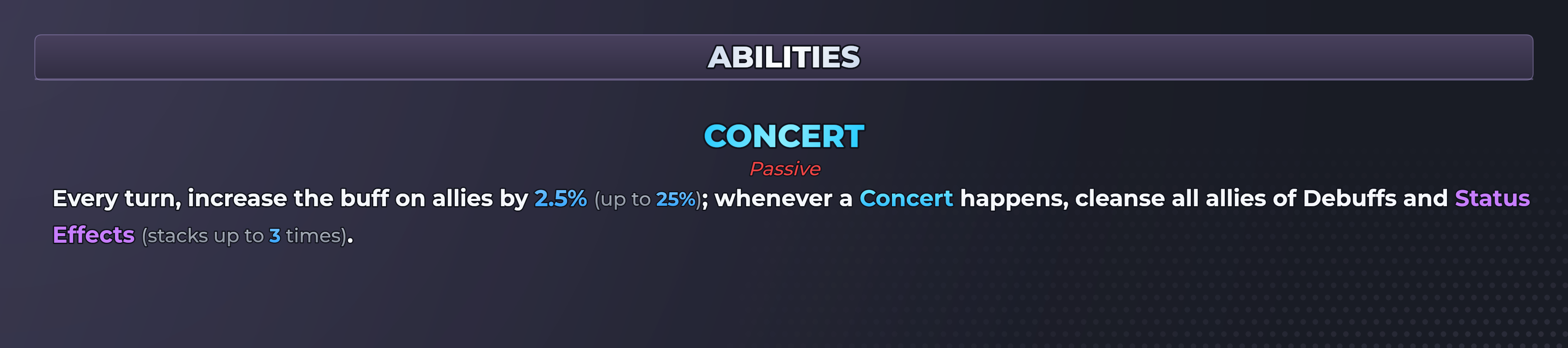Uta (Singers Dream) abilities