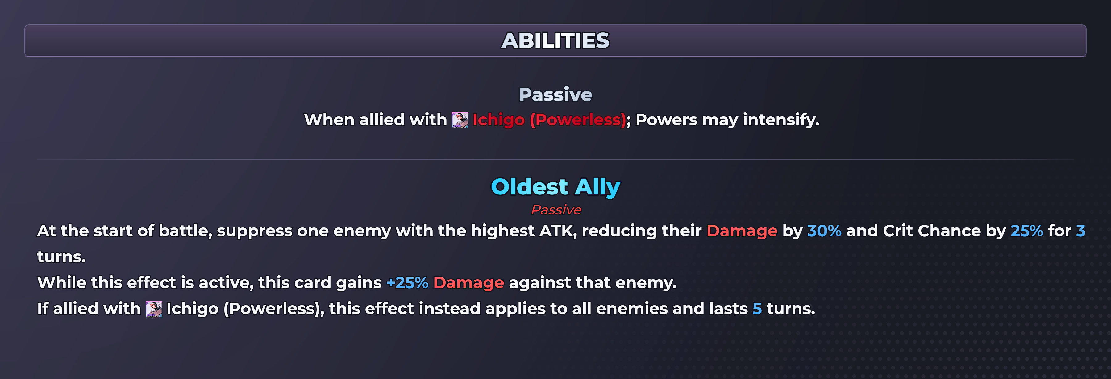 Zangetsu (Quincy) abilities