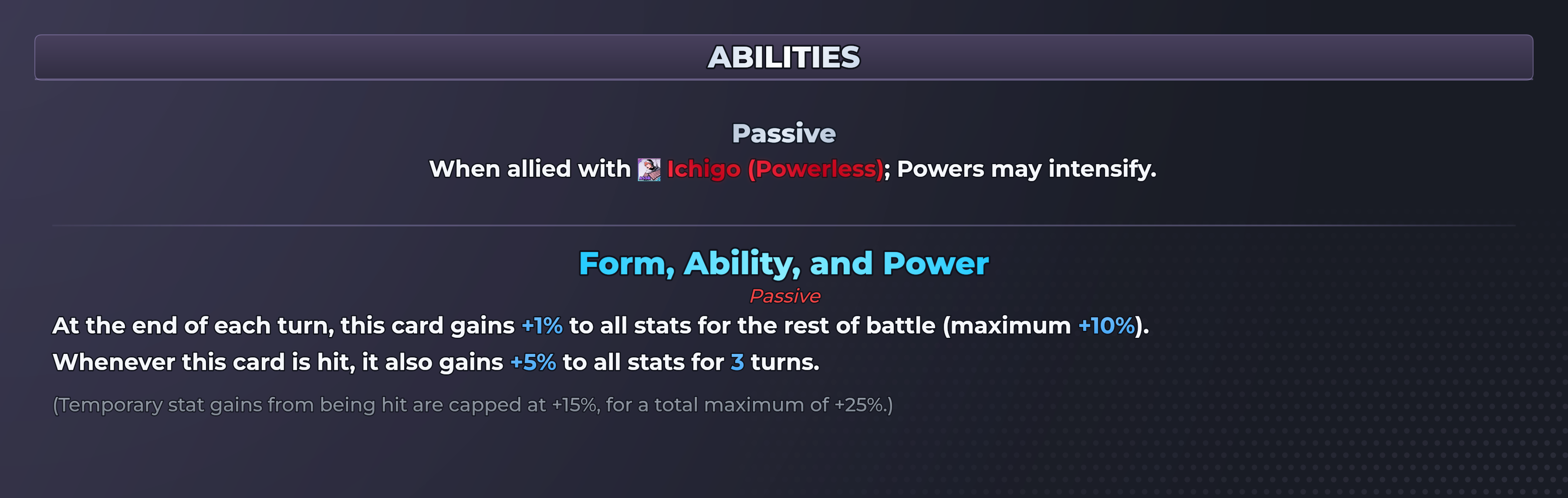 Zangetsu (Hollow) abilities